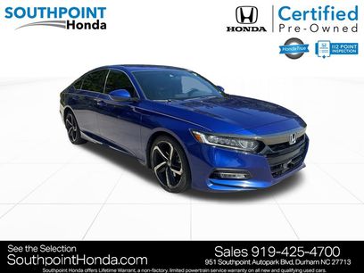 Certified 2020 Honda Accord Sport