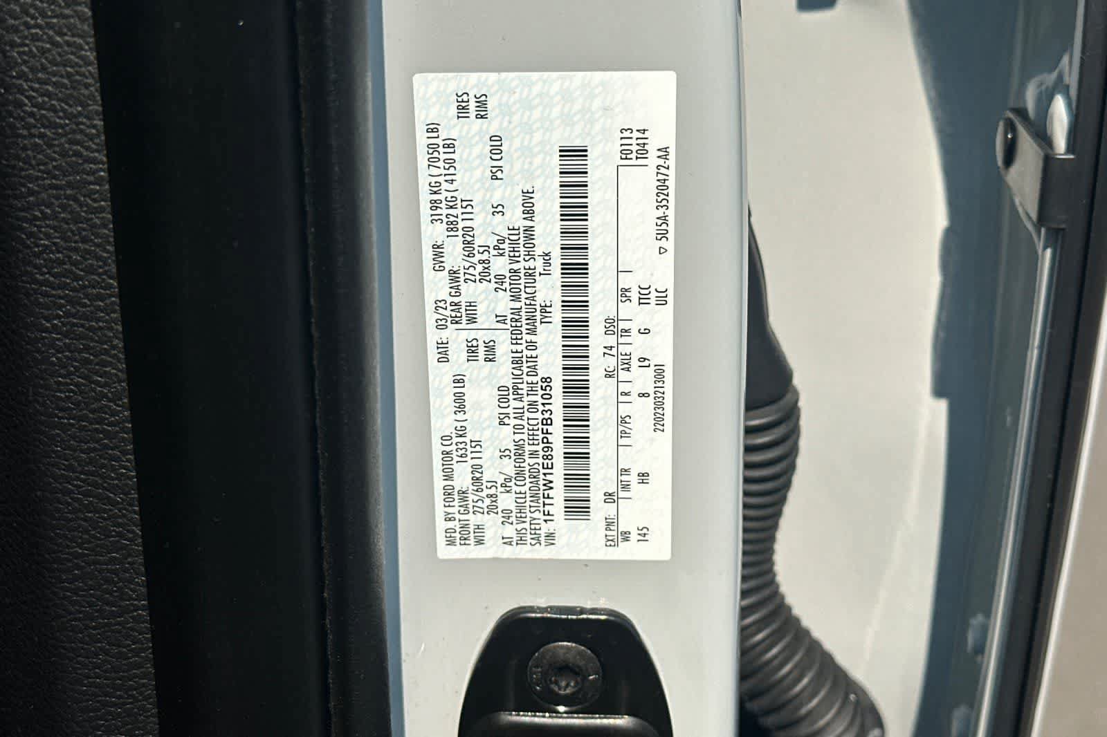 Used 2023 Ford F150 Lariat w/ Equipment Group 502A High AWD/4WD image 33