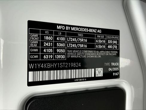 Certified 2025 Mercedes-Benz Sprinter 2500 image 26