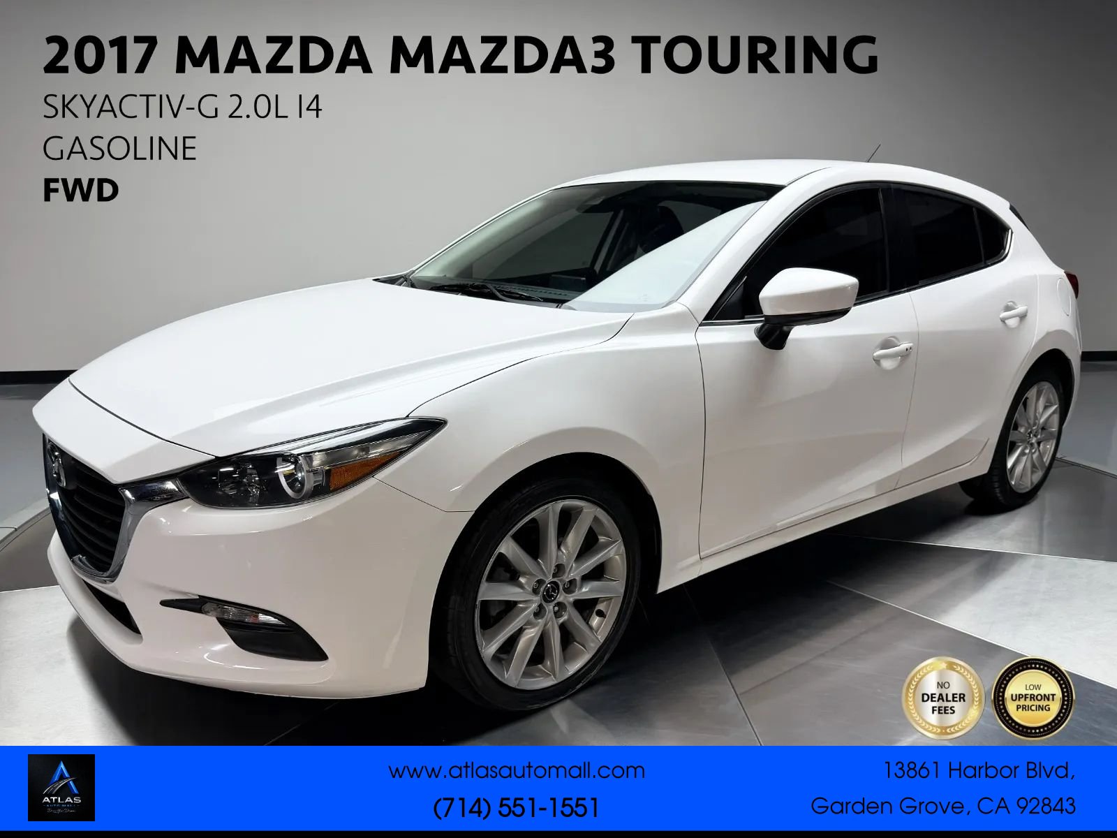 Used 2017 MAZDA MAZDA3 Touring FWD image 1