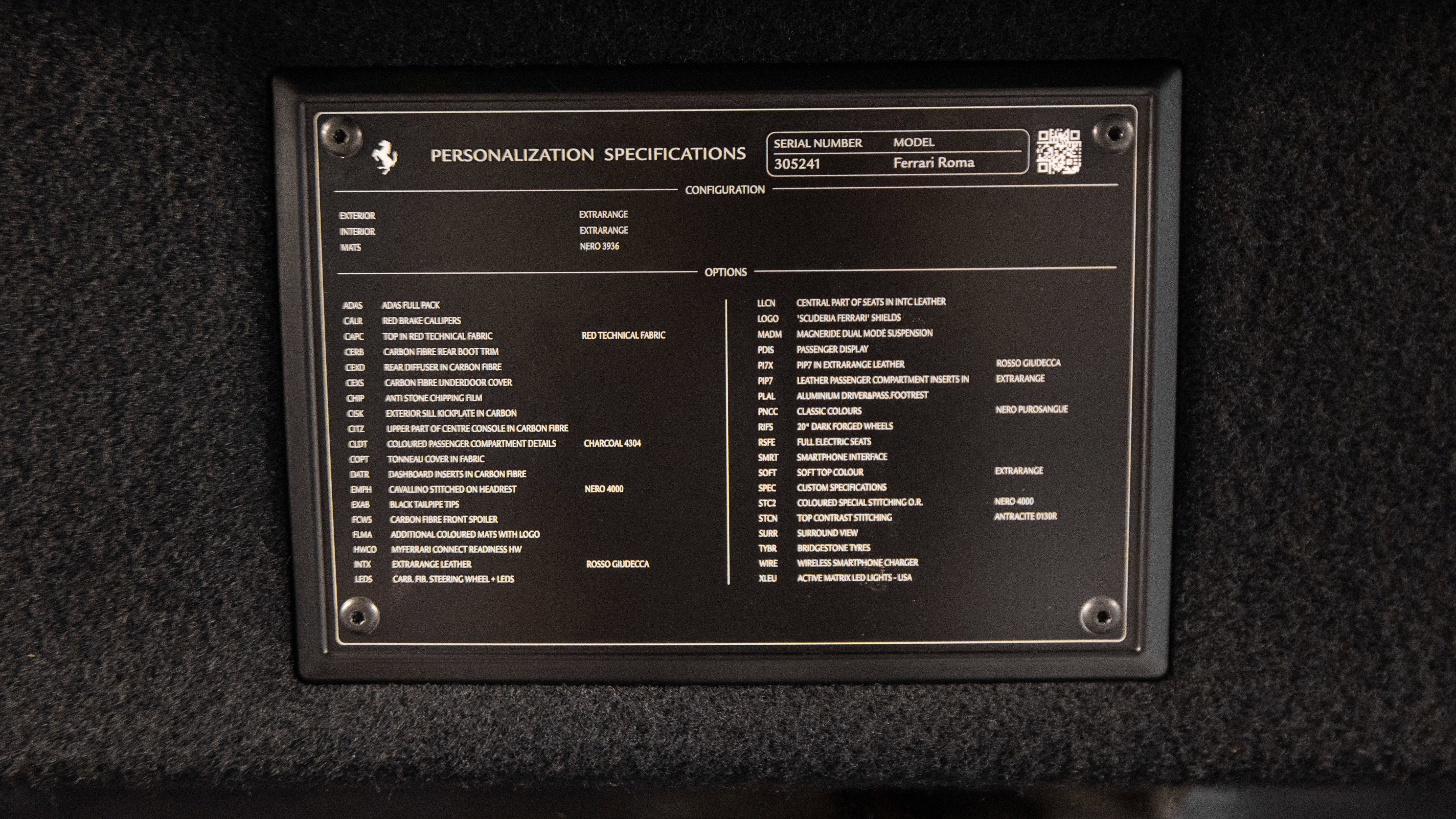 Certified 2024 Ferrari Roma Spider RWD image 54