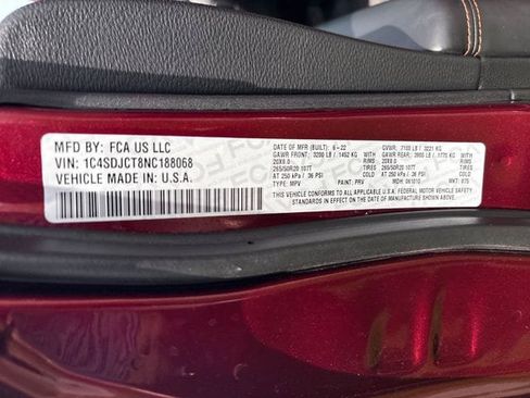 Used 2022 Dodge Durango R/T AWD/4WD image 31