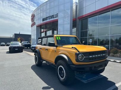 Used 2022 Ford Bronco Black Diamond w/ Sasquatch Package