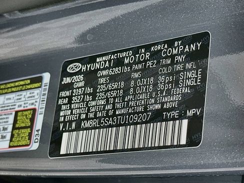 New 2026 Hyundai Palisade FWD Hybrid image 23