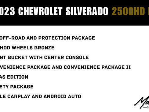 Used 2023 Chevrolet Silverado 2500 LT w/ Texas Edition AWD/4WD image 2