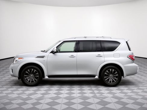 Used 2019 Nissan Armada Platinum w/ Captain's Chairs Package RWD image 2