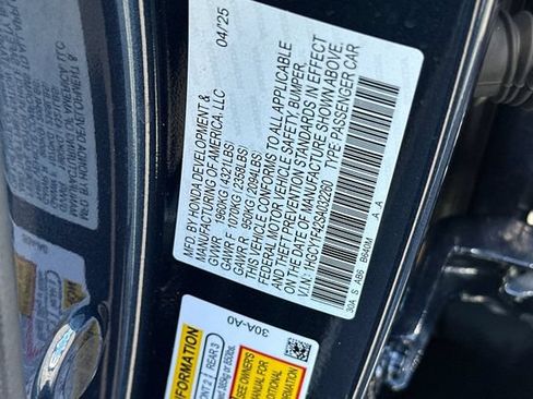 Used 2025 Honda Accord SE image 23