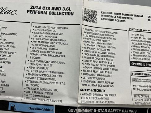 Used 2014 Cadillac CTS Performance image 48