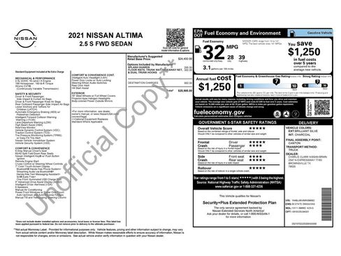Used 2021 Nissan Altima 2.5 S FWD image 2