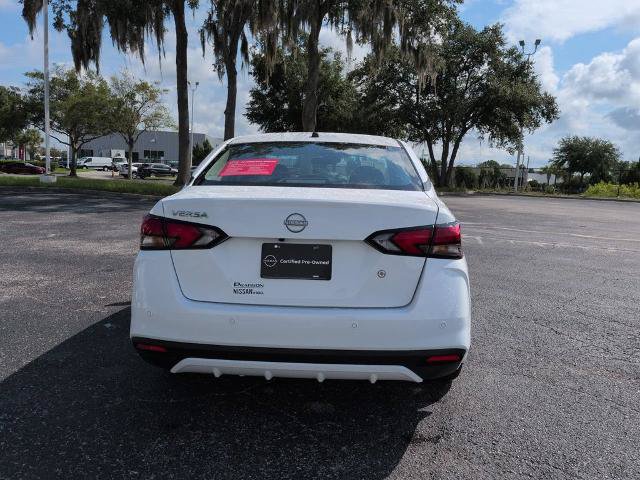 Certified 2025 Nissan Versa S w/ Trunk Package FWD image 5