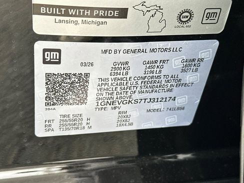 New 2026 Chevrolet Traverse LT w/ Midnight/Sport Edition image 35