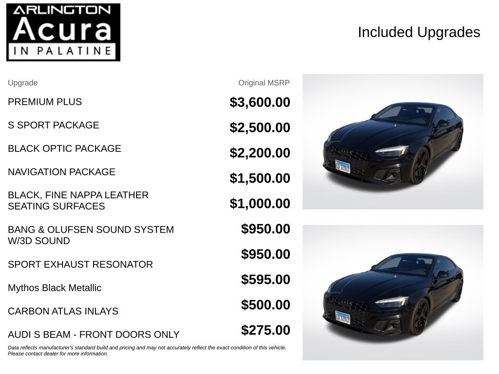Used 2021 Audi S5 Premium Plus w/ Premium Plus AWD/4WD image 4