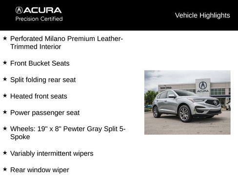 Certified 2021 Acura RDX AWD w/ Technology Package image 21