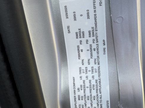 Used 2025 Chevrolet Express 2500 Extended w/ Driver Convenience Package RWD image 68