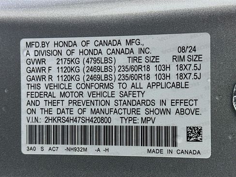 Used 2025 Honda CR-V EX image 12
