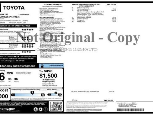 Used 2022 Toyota Sienna XSE w/ XSE Plus Package image 12