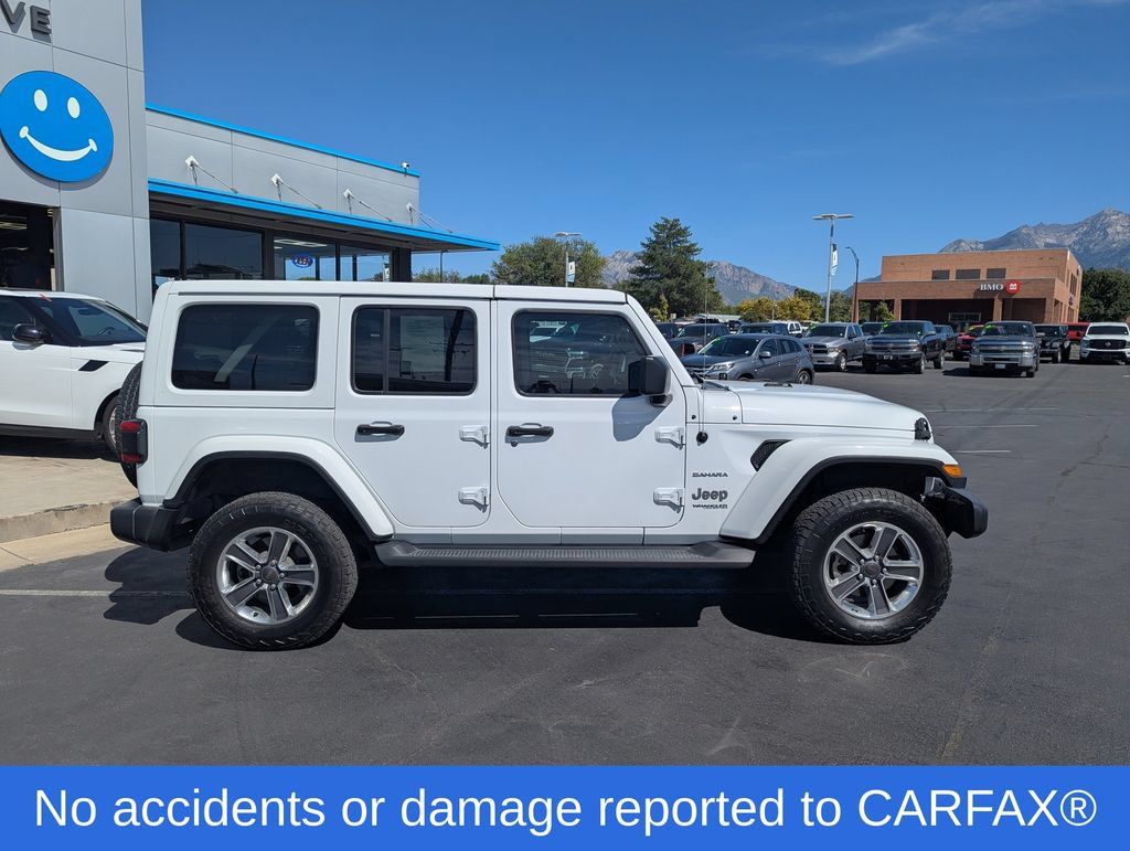 Used 2021 Jeep Wrangler Unlimited Sahara AWD/4WD image 2
