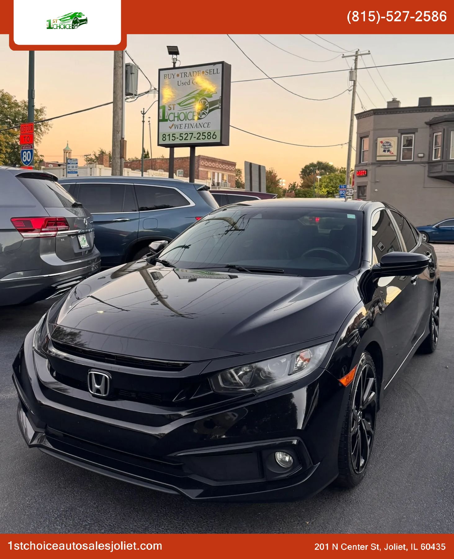 Used 2020 Honda Civic Sport image 1