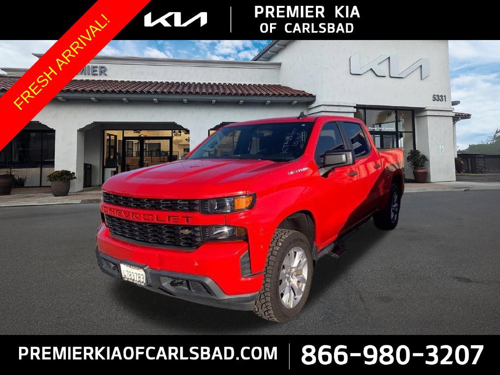 Used 2020 Chevrolet Silverado 1500 Custom w/ Custom Convenience Package RWD image 1