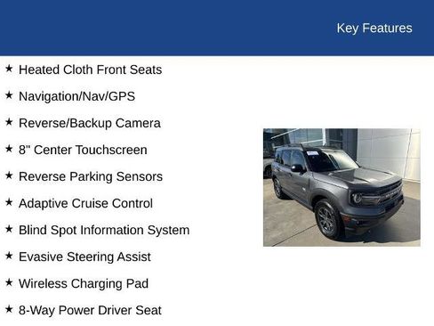 Used 2024 Ford Bronco Sport Big Bend w/ Convenience Package image 30