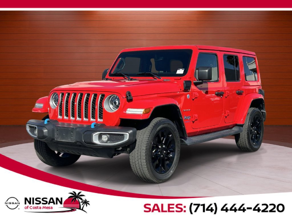 Used 2023 Jeep Wrangler Unlimited Sahara w/ Cold Weather Group AWD/4WD image 1