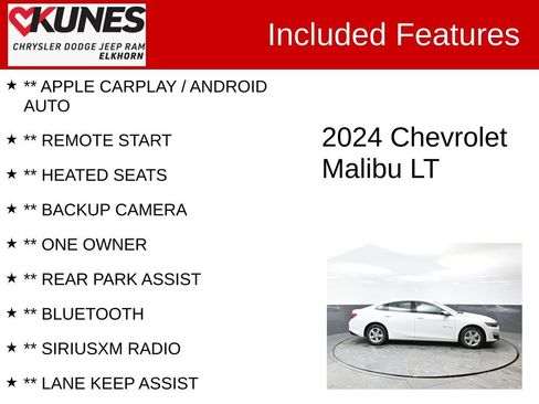 Used 2024 Chevrolet Malibu LT image 3
