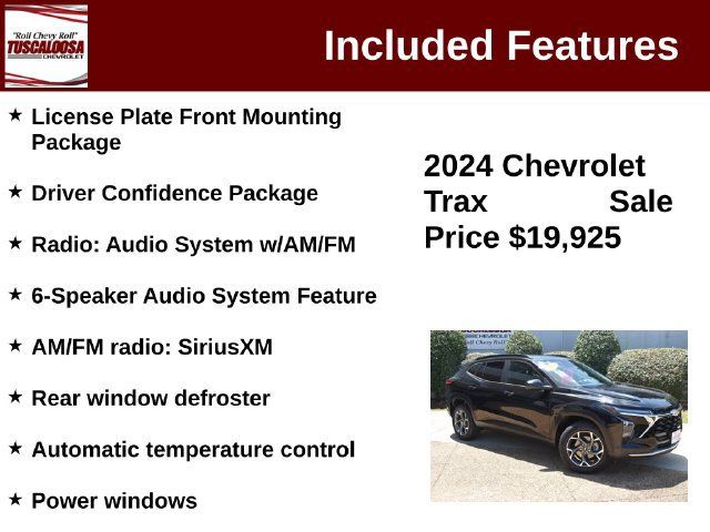 Certified 2024 Chevrolet Trax LT w/ Driver Confidence Package FWD image 12