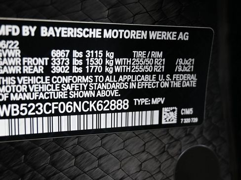 Used 2022 BMW iX xDrive50 w/ Sport Package image 43