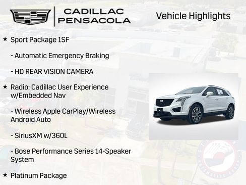 Certified 2023 Cadillac XT5 Sportv w/ Platinum Package image 10