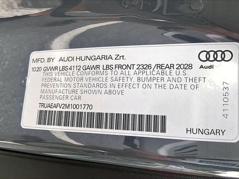 Used 2021 Audi TT 2.0T image 30