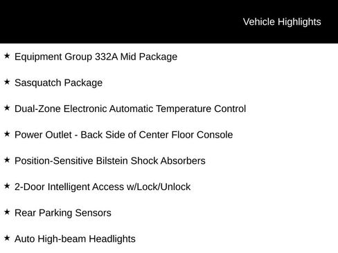New 2025 Ford Bronco Badlands w/ Sasquatch Package AWD/4WD image 4