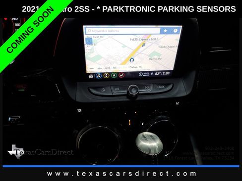 Used 2021 Chevrolet Camaro SS RWD image 8