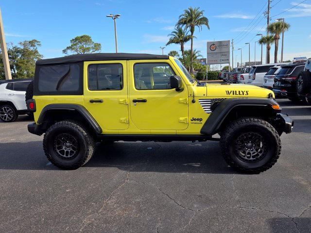 Certified 2022 Jeep Wrangler Unlimited Sport AWD/4WD image 8