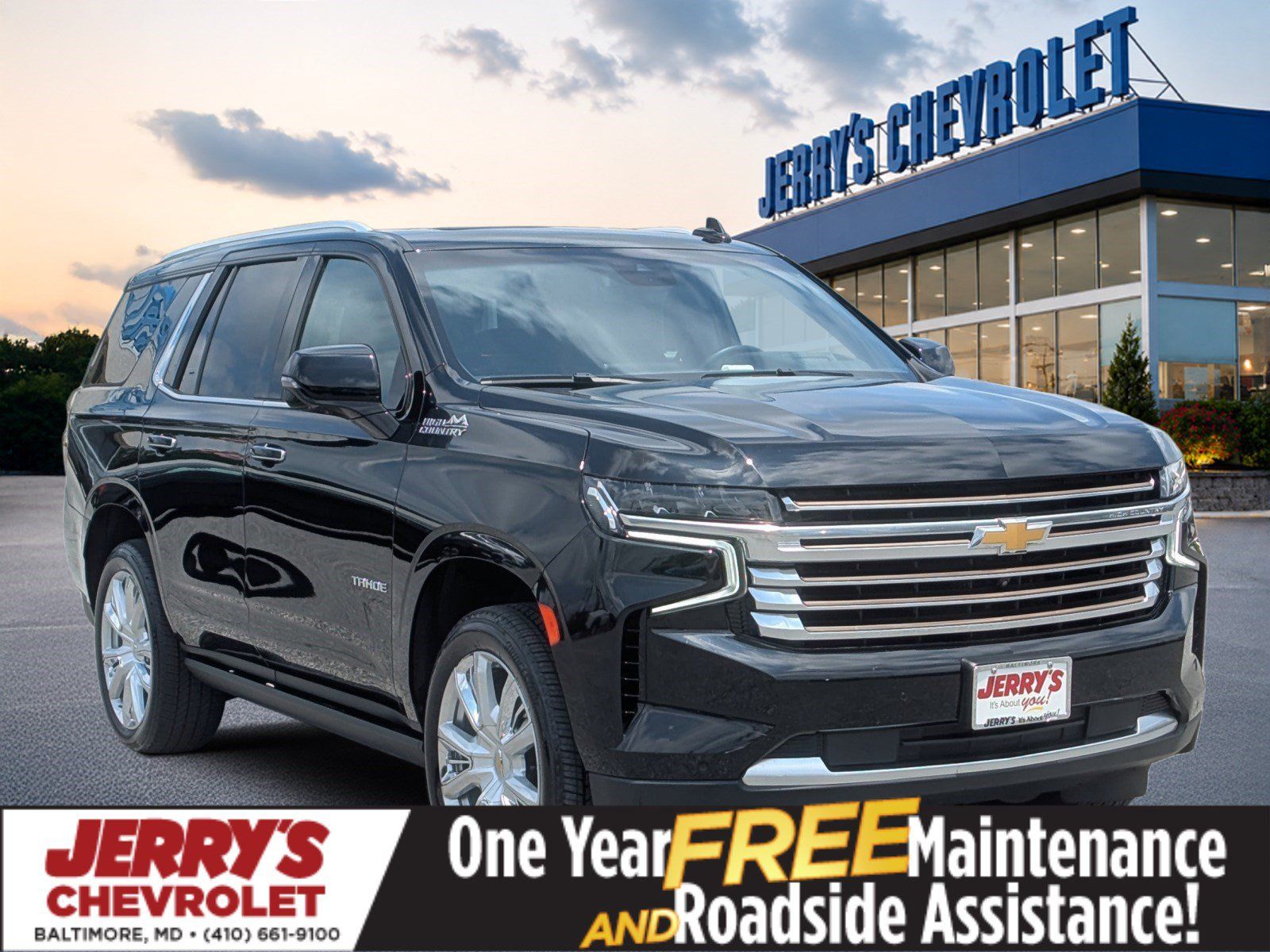 Used 2024 Chevrolet Tahoe High Country AWD/4WD image 1