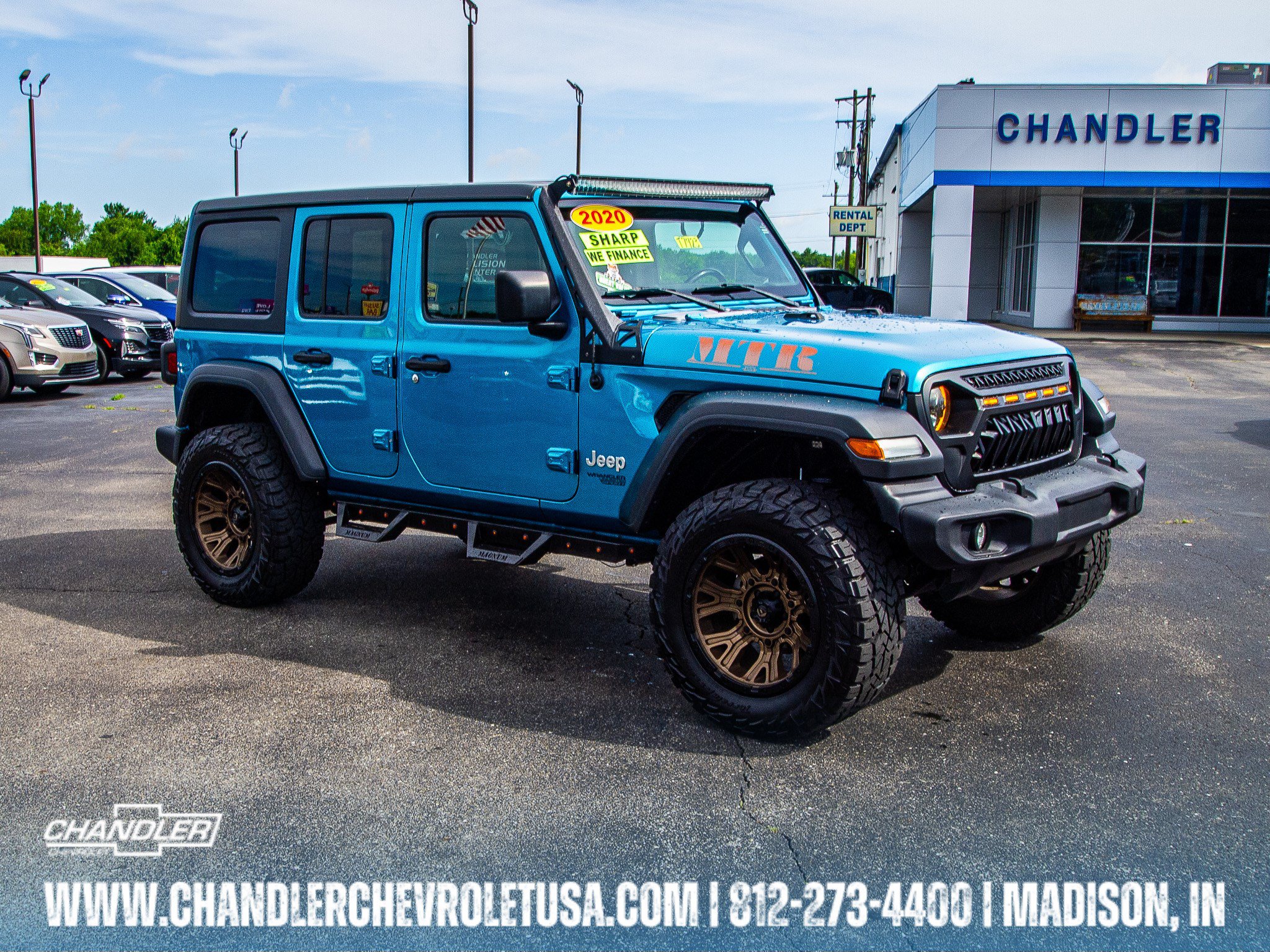 Used 2020 Jeep Wrangler Unlimited Sport S AWD/4WD image 1