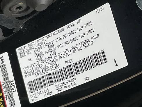 Used 2026 Toyota Tundra Capstone AWD/4WD image 30