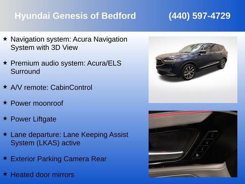 Used 2023 Acura MDX SH-AWD w/ Technology Package image 7