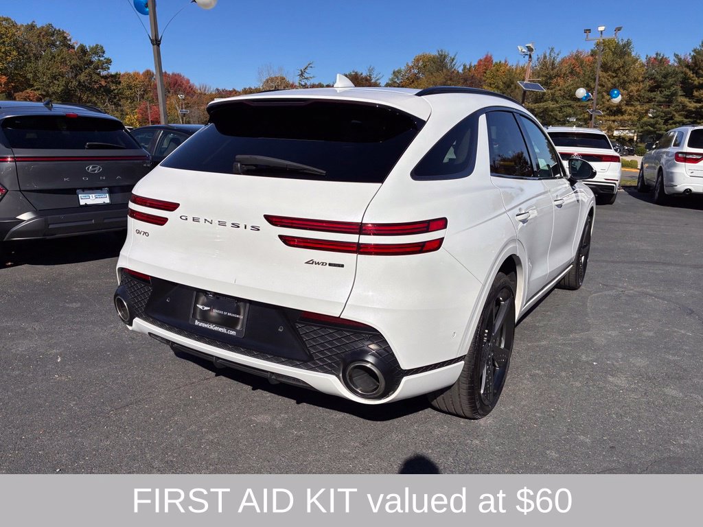 Used 2025 Genesis GV70 3.5T Sport w/ Sport Prestige Package AWD/4WD image 7