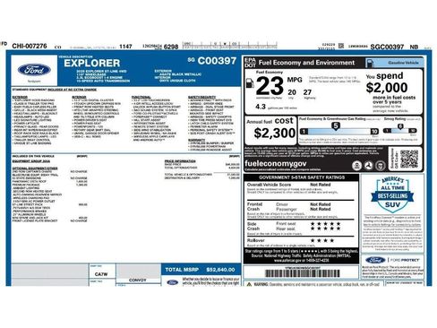 Used 2025 Ford Explorer ST-Line w/ Premium Package image 30