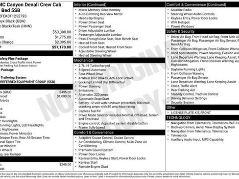 New 2026 GMC Canyon Denali AWD/4WD image 28