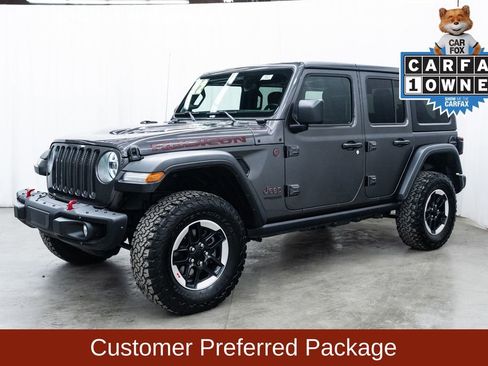 Used 2022 Jeep Wrangler Unlimited Rubicon w/ Steel Bumper Group AWD/4WD image 3