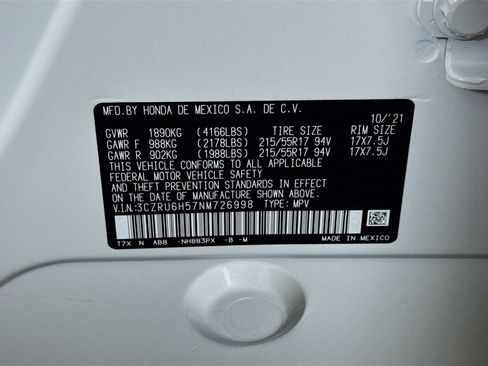 Used 2022 Honda HR-V EX image 30