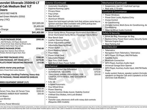 Used 2011 Chevrolet Silverado 2500 LT w/ Interior Plus Package AWD/4WD image 2