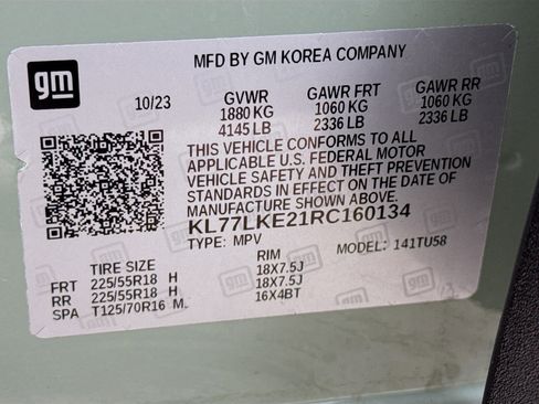 Used 2024 Chevrolet Trax ACTIV w/ Sunroof Package image 33