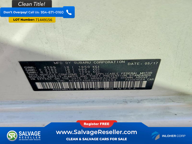Used 2017 Subaru Impreza 2.0i Premium AWD/4WD image 16
