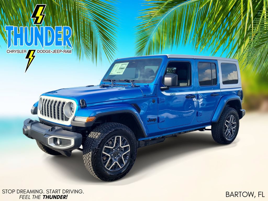 New 2026 Jeep Wrangler Unlimited Sahara w/ Whitecap Package AWD/4WD image 2