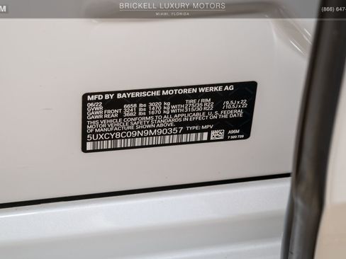 Used 2022 BMW X6 M50i w/ Executive Package AWD/4WD image 40