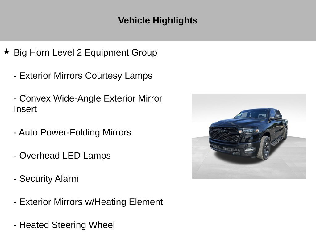 Used 2025 RAM 1500 Big Horn AWD/4WD image 45