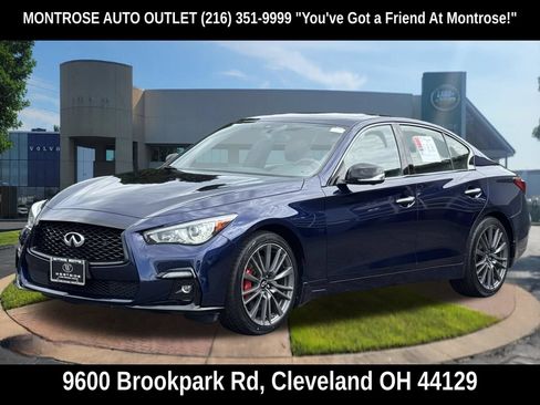 Used 2021 INFINITI Q50 Red Sport 400 AWD/4WD image 8