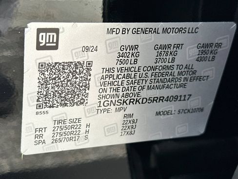 Certified 2024 Chevrolet Tahoe RST w/ Luxury Package AWD/4WD image 43